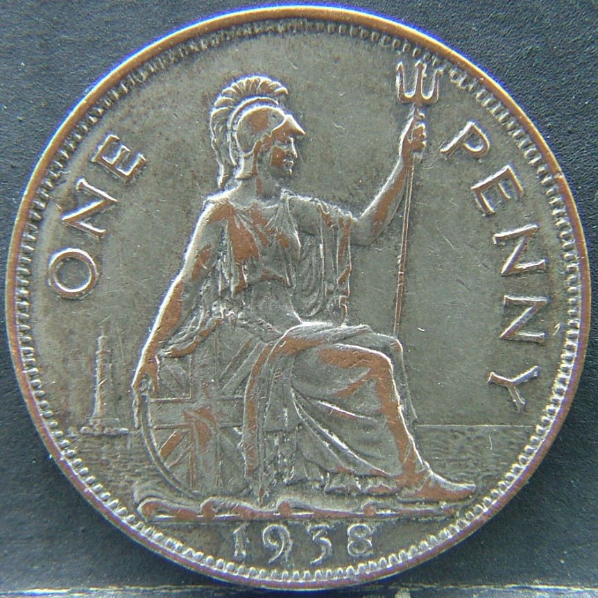 Additional view 1 of 🇬🇧 United Kingdom – Monarchs and Milestones 1 Penny 1938 coin