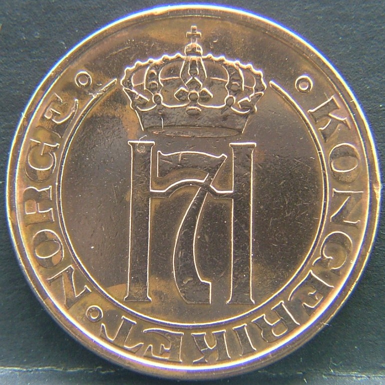 Front side of 🇳🇴 NORWAY – Scandinavian Coin Craft 5 Ore 1941 coin