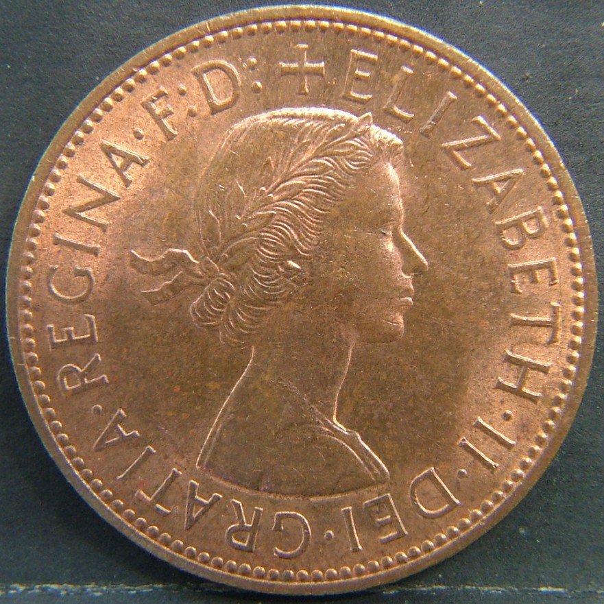 Back side of 🇬🇧 United Kingdom – Monarchs and Milestones 1 Penny 1963 coin