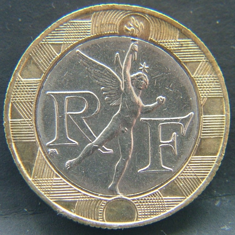 Front side of 🇫🇷 FRANCE 10 Franks 1989 coin