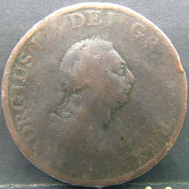 Additional view 1 of 🇬🇧 United Kingdom – Monarchs and Milestones Half Penny 1799 coin