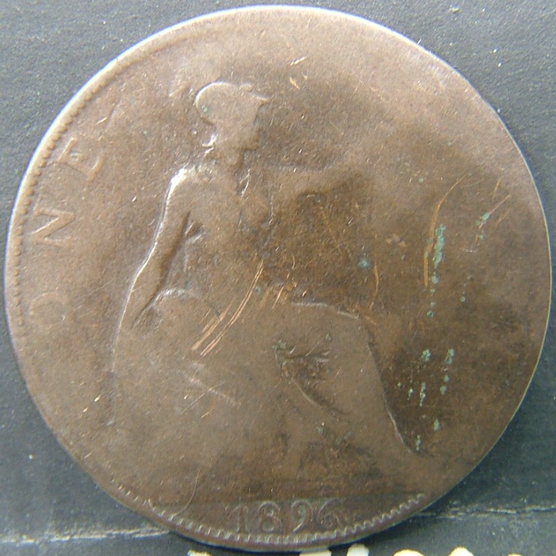 Additional view 2 of 🇬🇧 United Kingdom – Monarchs and Milestones 1 Penny 1896 coin