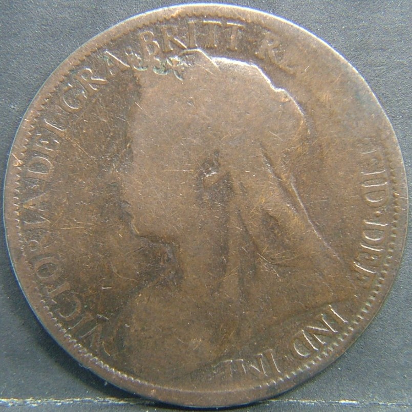 Back side of 🇬🇧 United Kingdom – Monarchs and Milestones 1 Penny 1896 coin