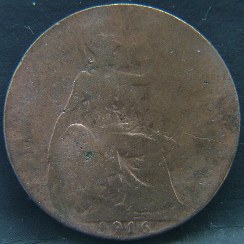 Additional view 1 of 🇬🇧 GREAT BRITAIN – Monarchs and Milestones 1 Penny 1916 coin