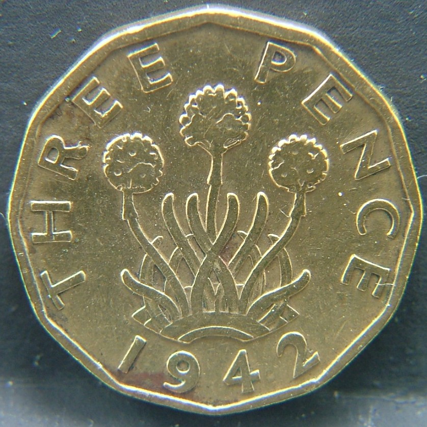Additional view 1 of 🇬🇧 GREAT BRITAIN – Monarchs and Milestones 3 Pence 1942 coin
