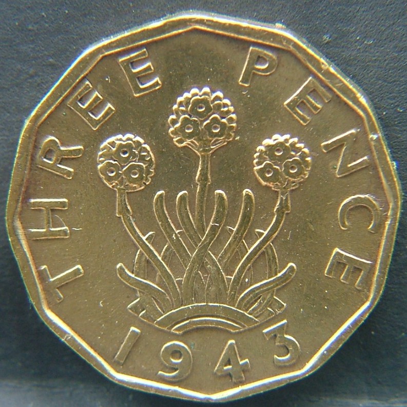Additional view 1 of 🇬🇧 GREAT BRITAIN – Monarchs and Milestones 3 Pence 1943 coin