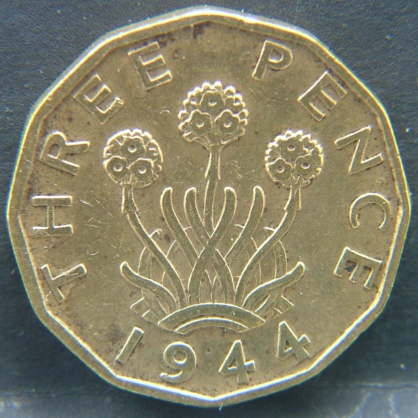 Additional view 1 of 🇬🇧 GREAT BRITAIN – Monarchs and Milestones 3 Pence 1944 coin