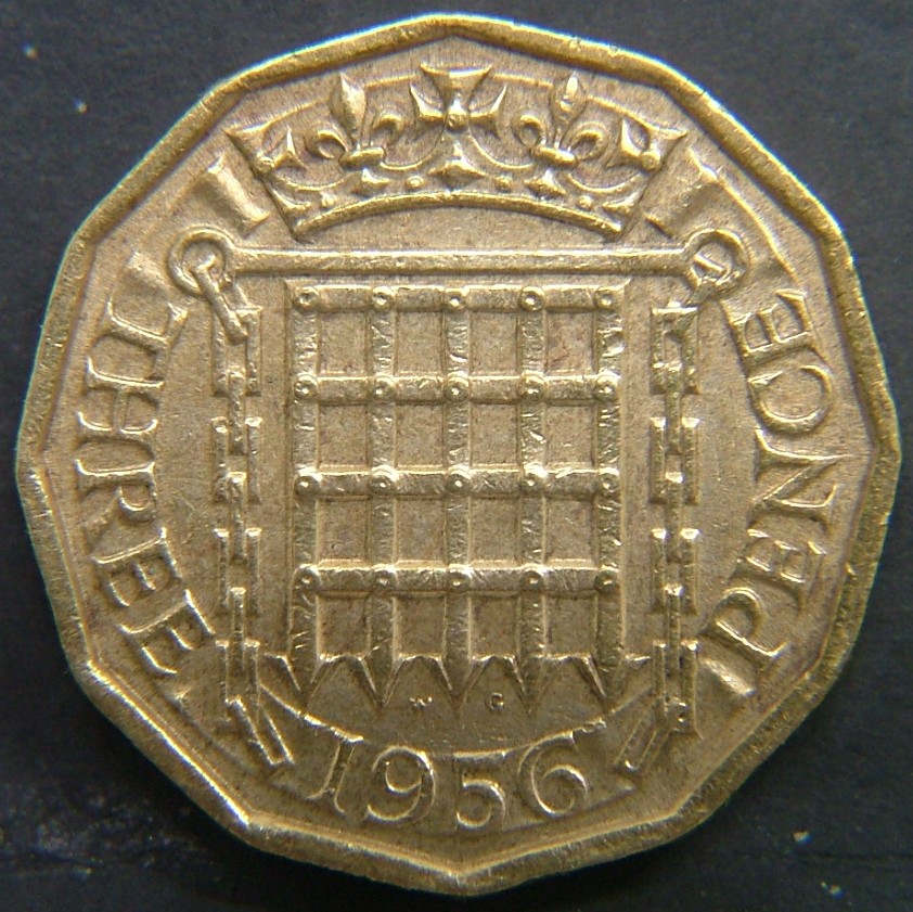 Additional view 2 of 🇬🇧 GREAT BRITAIN – Monarchs and Milestones 3 Pence 1956 coin