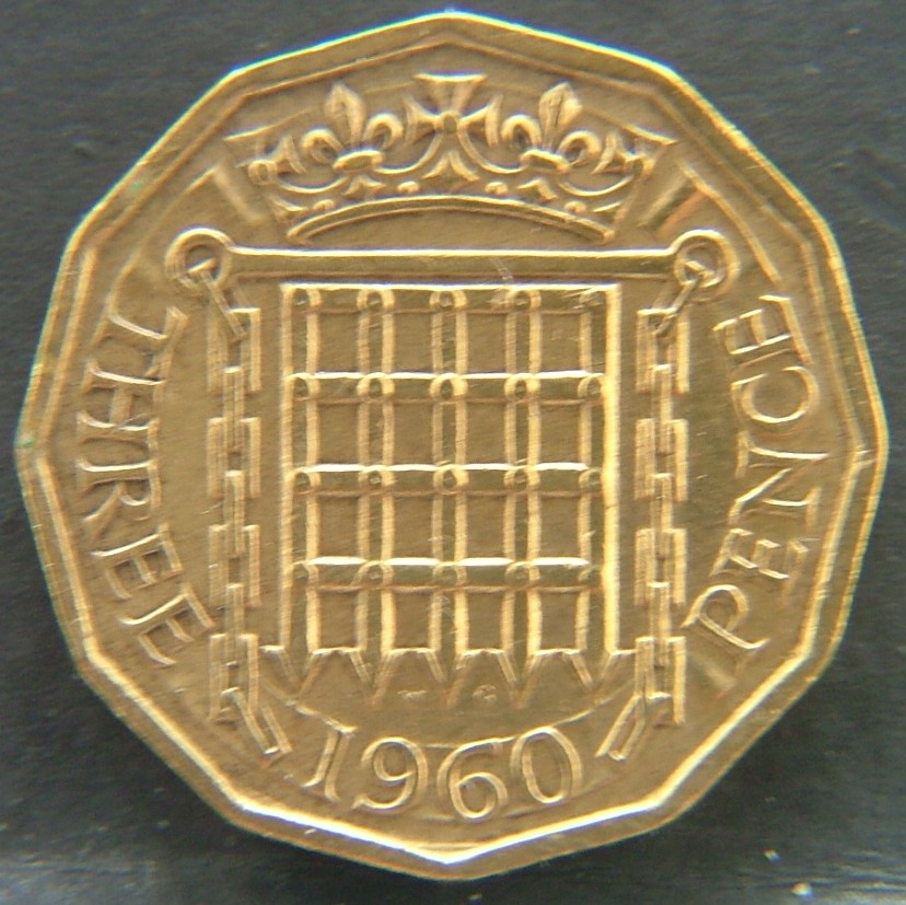 Additional view 1 of 🇬🇧 GREAT BRITAIN – Monarchs and Milestones 3 Pence 1960 coin