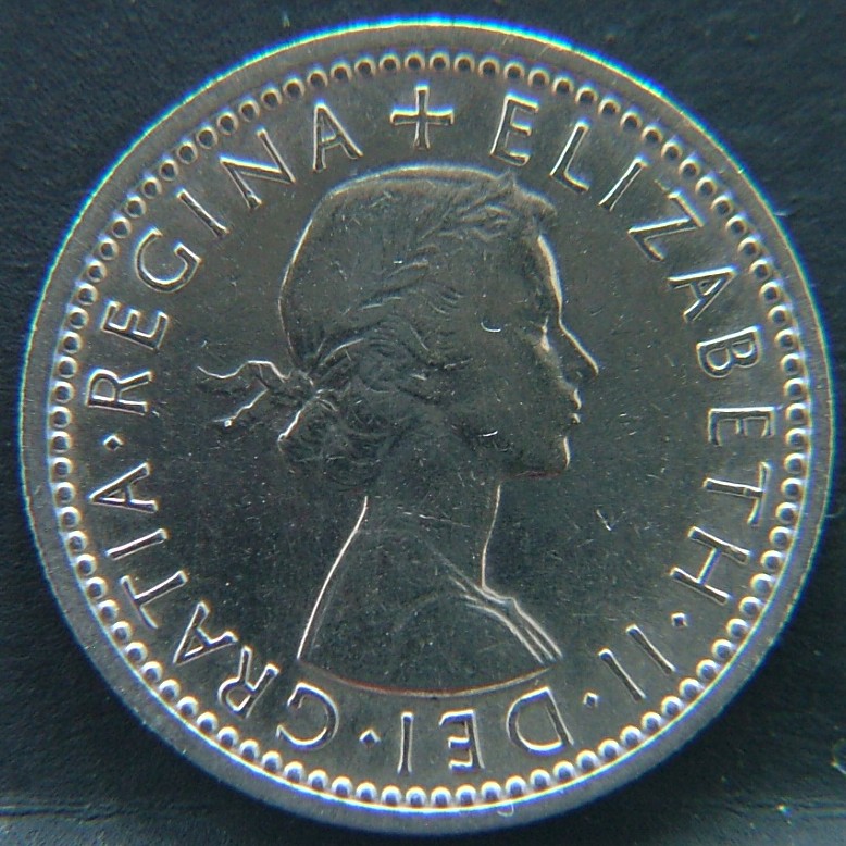 Front side of 🇬🇧 GREAT BRITAIN – Monarchs and Milestones 6 Pence 1962 coin