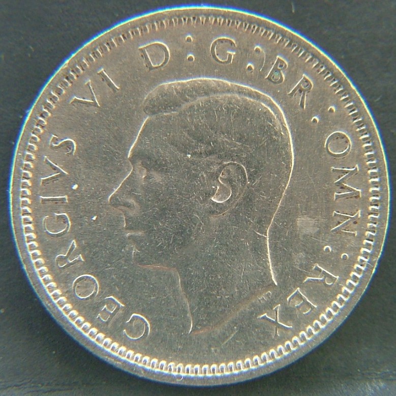Front side of 🇬🇧 GREAT BRITAIN – Monarchs and Milestones 6 Pence 1951 coin