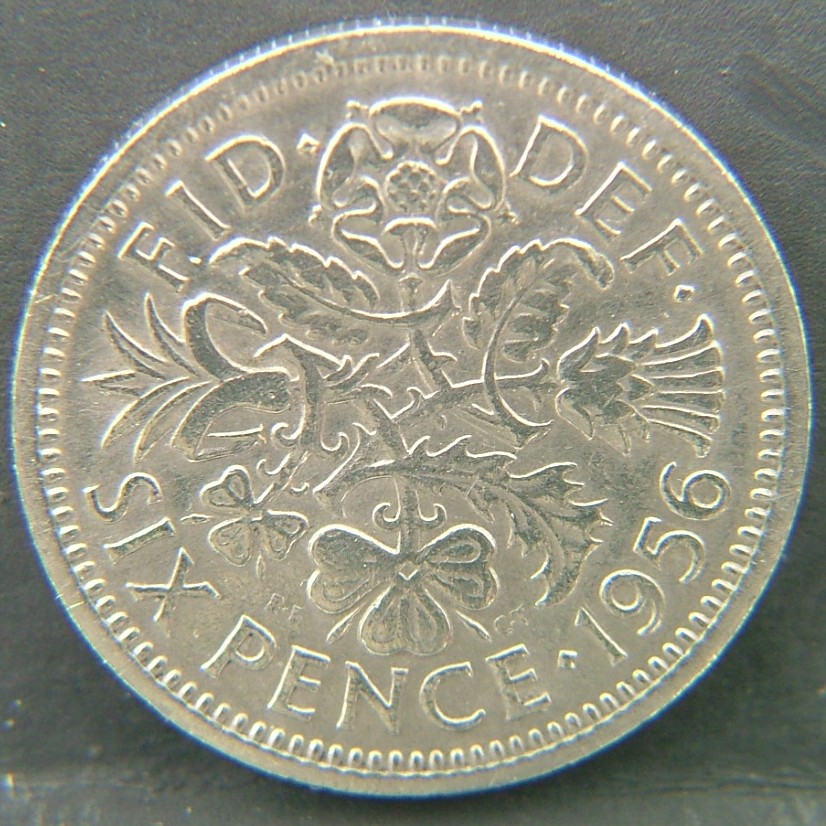 Additional view 2 of 🇬🇧 GREAT BRITAIN – Monarchs and Milestones 6 Pence 1956 coin