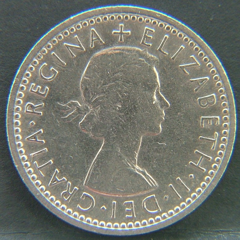 Front side of 🇬🇧 GREAT BRITAIN – Monarchs and Milestones 6 Pence 1961 coin