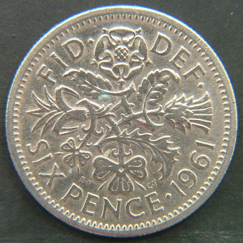 Additional view 1 of 🇬🇧 GREAT BRITAIN – Monarchs and Milestones 6 Pence 1961 coin