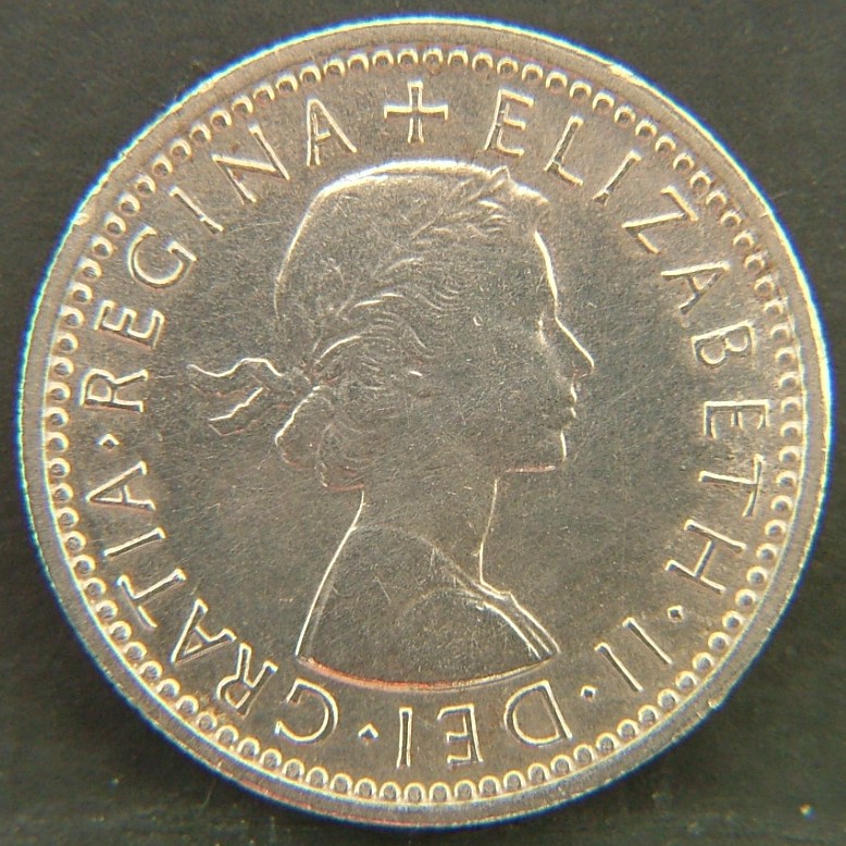Back side of 🇬🇧 GREAT BRITAIN – Monarchs and Milestones 6 Pence 1962 coin