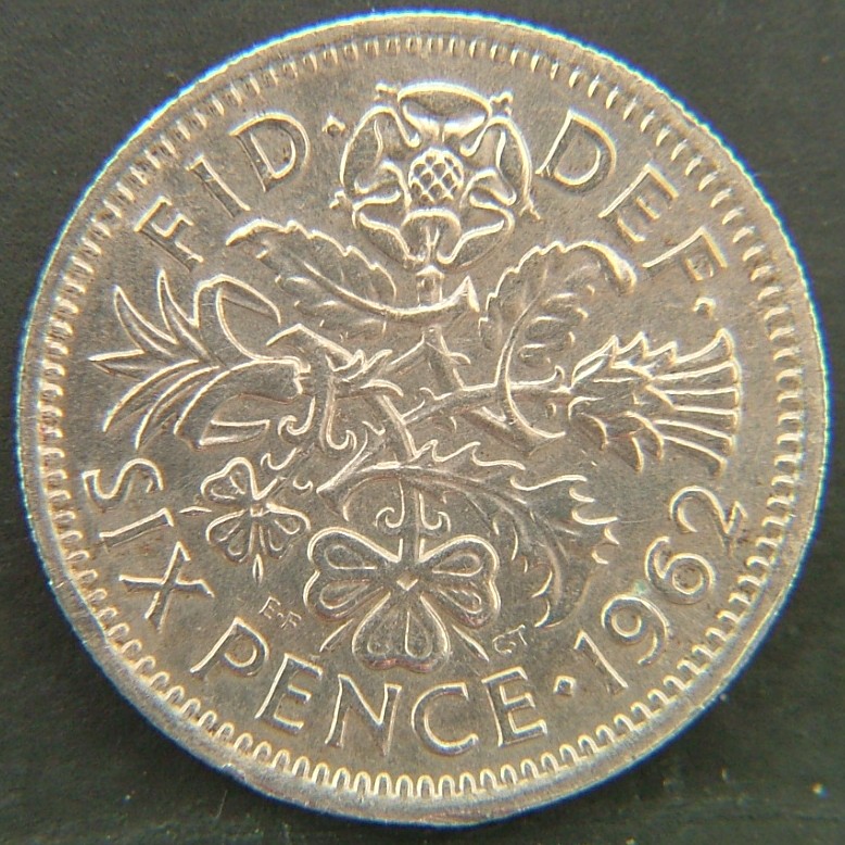 Additional view 1 of 🇬🇧 GREAT BRITAIN – Monarchs and Milestones 6 Pence 1962 coin