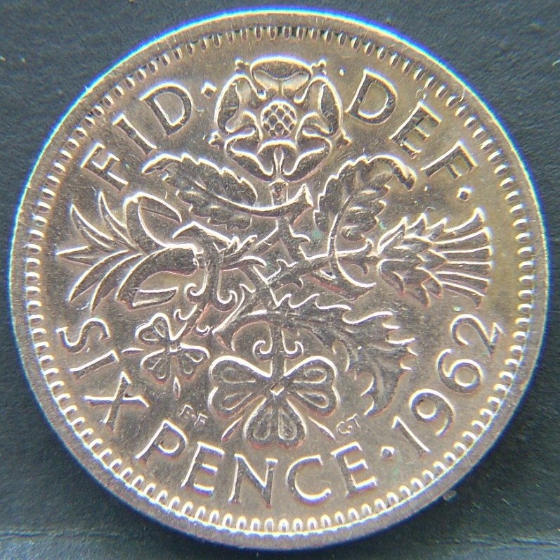 Additional view 2 of 🇬🇧 GREAT BRITAIN – Monarchs and Milestones 6 Pence 1962 coin
