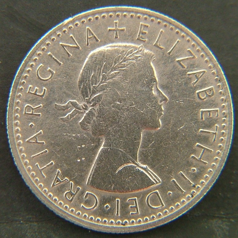 Back side of 🇬🇧 GREAT BRITAIN – Monarchs and Milestones 6 Pence 1965 coin