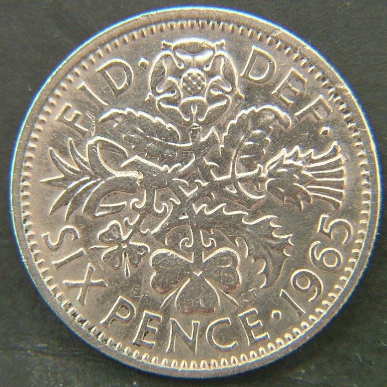 Additional view 1 of 🇬🇧 GREAT BRITAIN – Monarchs and Milestones 6 Pence 1965 coin