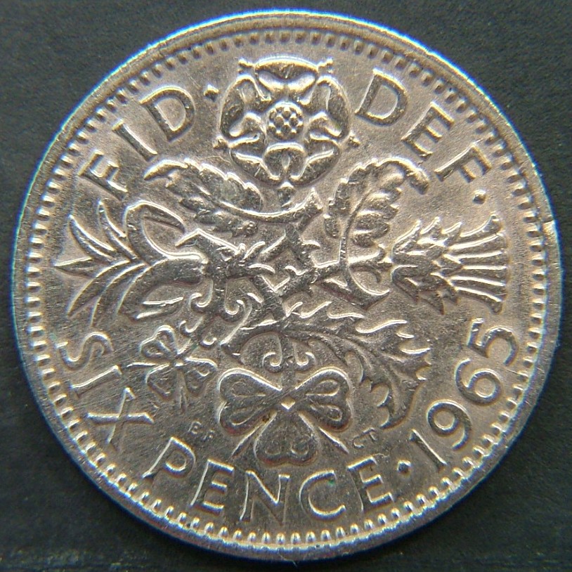 Additional view 1 of 🇬🇧 GREAT BRITAIN – Monarchs and Milestones 6 Pence 1965 coin