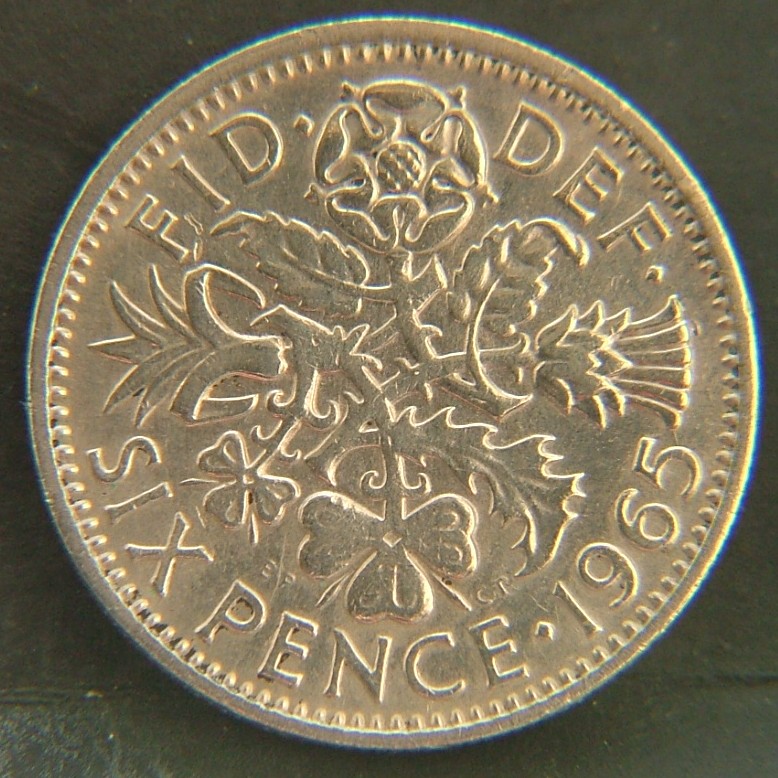 Additional view 2 of 🇬🇧 GREAT BRITAIN – Monarchs and Milestones 6 Pence 1965 coin