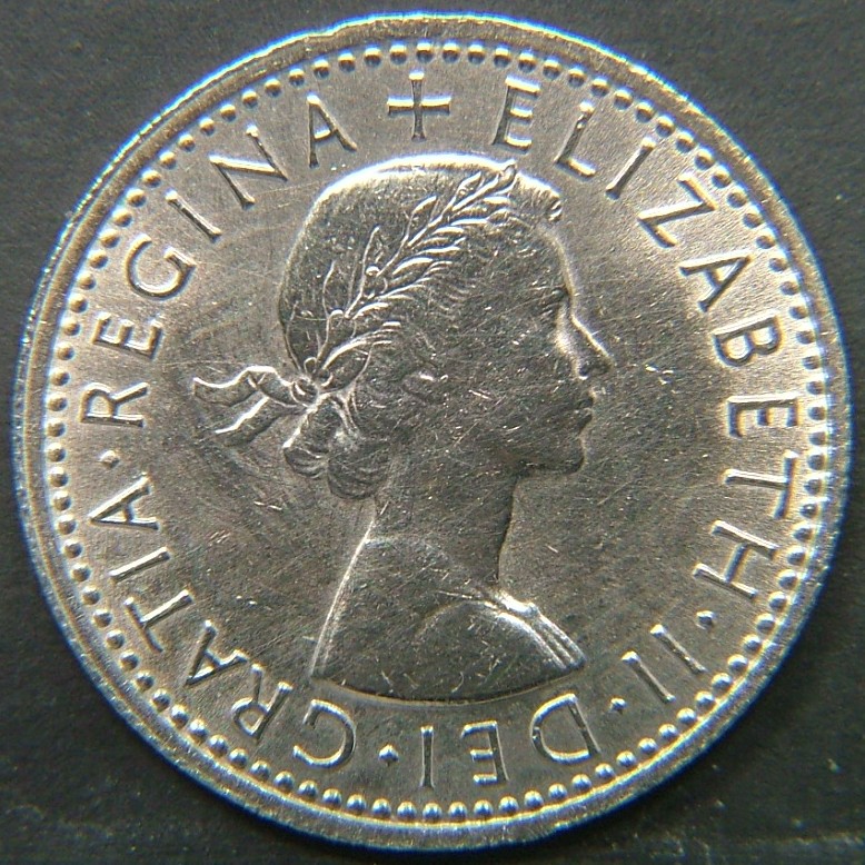 Back side of 🇬🇧 GREAT BRITAIN – Monarchs and Milestones 6 Pence 1967 coin