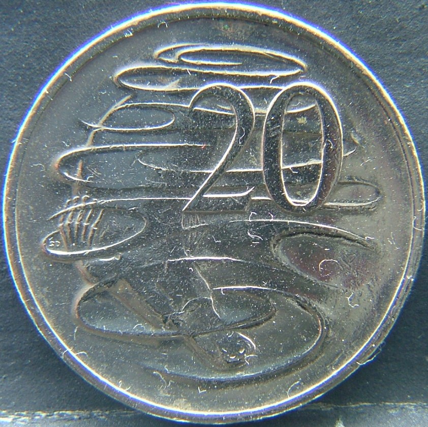 Additional view 1 of 🇦🇺 AUSTRALIA – Commonwealth Coinage 20 Cents 1981 coin