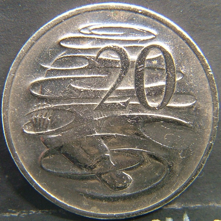 Additional view 2 of 🇦🇺 AUSTRALIA – Commonwealth Coinage 20 Cents 1981 coin