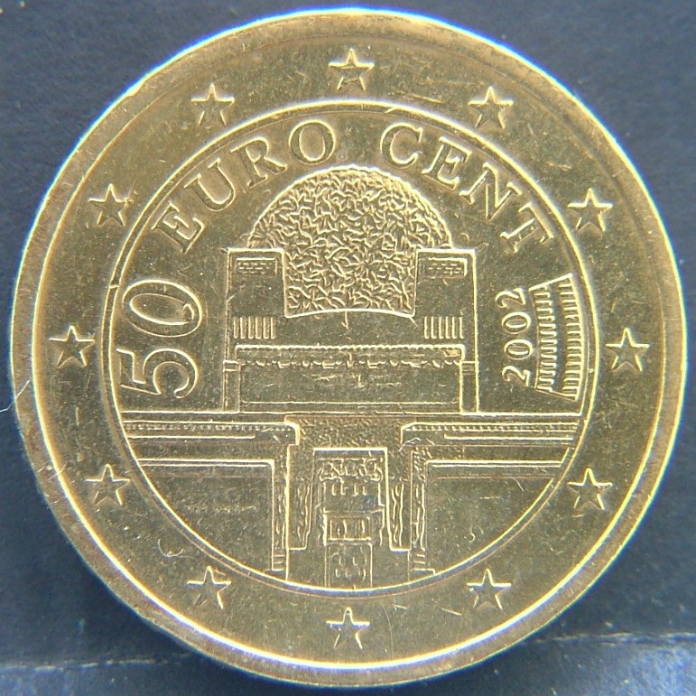 Front side of 🇦🇹 AUSTRIA – Habsburg Heirs and Republic Coins 50 Cents 2002 coin
