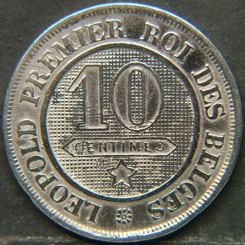 Additional view 2 of 🇧🇪 BELGIUM – Royal Portraits and National Symbols 10 Centimes  1863 object