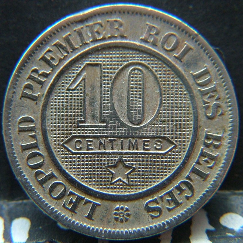 Additional view 1 of 🇧🇪 BELGIUM – Royal Portraits and National Symbols 10 Centimes  1861 object