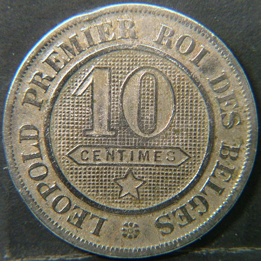 Additional view 2 of 🇧🇪 BELGIUM – Royal Portraits and National Symbols 10 Centimes  1861 object
