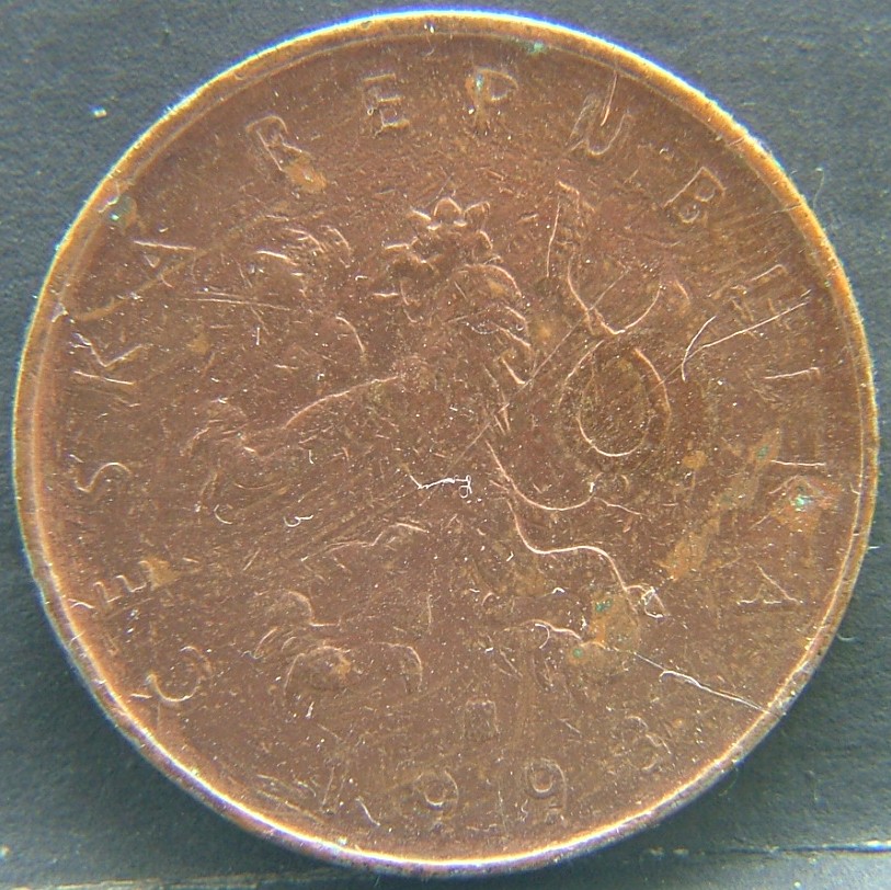 Front side of 🇨🇿 CZECH REPUBLIC – Post-Socialist Coinage 10 Korun 1993 coin