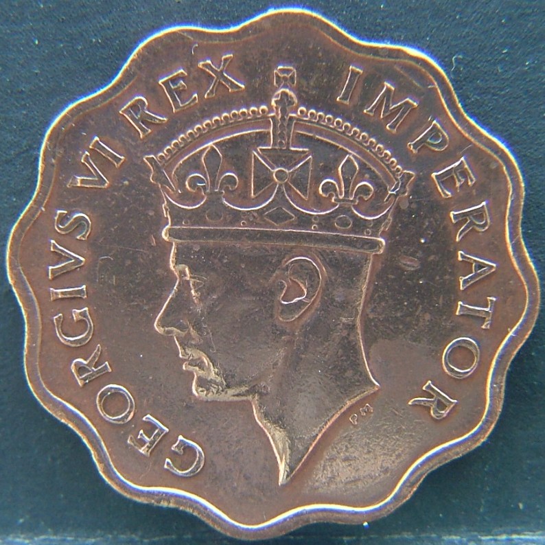 Back side of 🇨🇾 CYPRUS – Mediterranean Coin Stories 1 Piastre 1944 coin