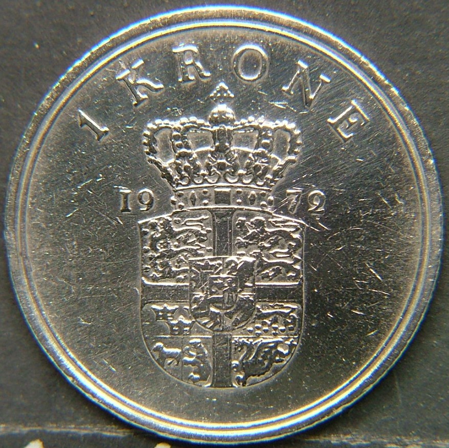 Additional view 2 of 🇩🇰 DENMARK – Viking Roots in Coinage 1 Krone  1972 object