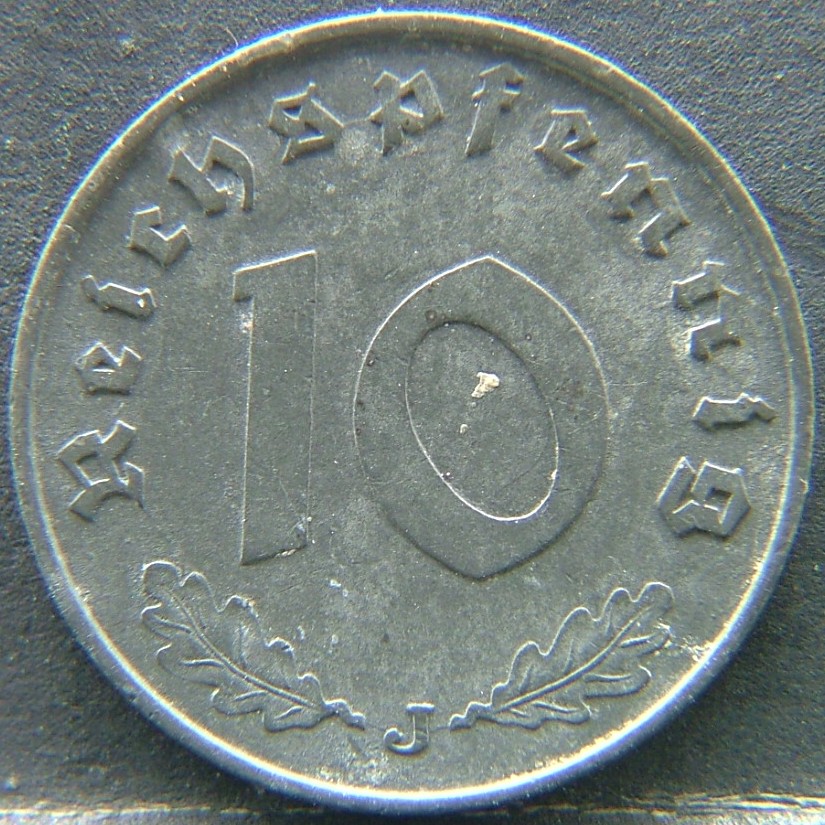 Additional view 1 of 🇩🇪 GERMANY – Unified Coins of a Divided History 10 Reichspfennig "J" 1941 coin
