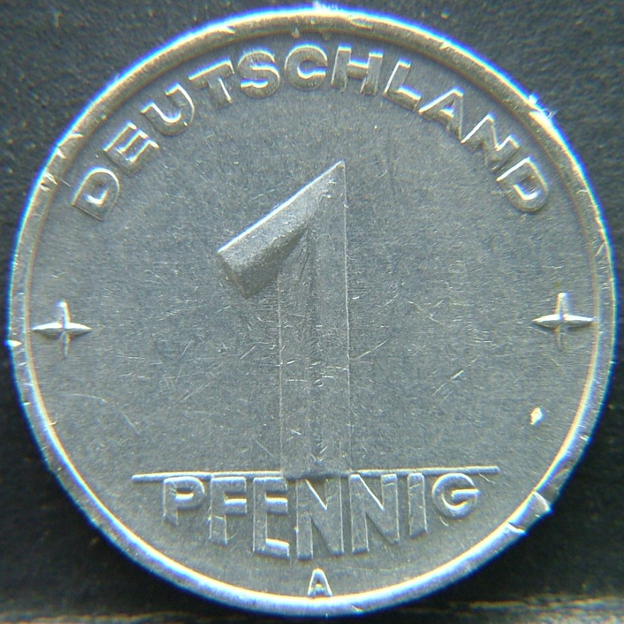 Additional view 1 of 🇩🇪 GERMANY – Unified Coins of a Divided History 1 Pfenning "A" 1952 coin
