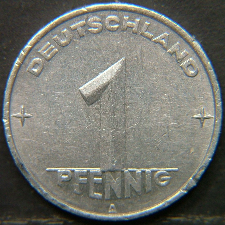 Additional view 2 of 🇩🇪 GERMANY – Unified Coins of a Divided History 1 Pfenning "A" 1952 coin