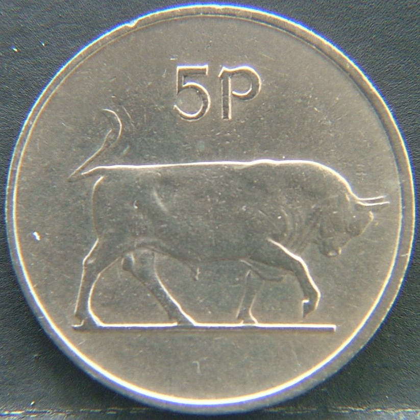 Additional view 1 of 🇮🇪 Irish Coins (1928–2001) 5 Pence 1970 coin