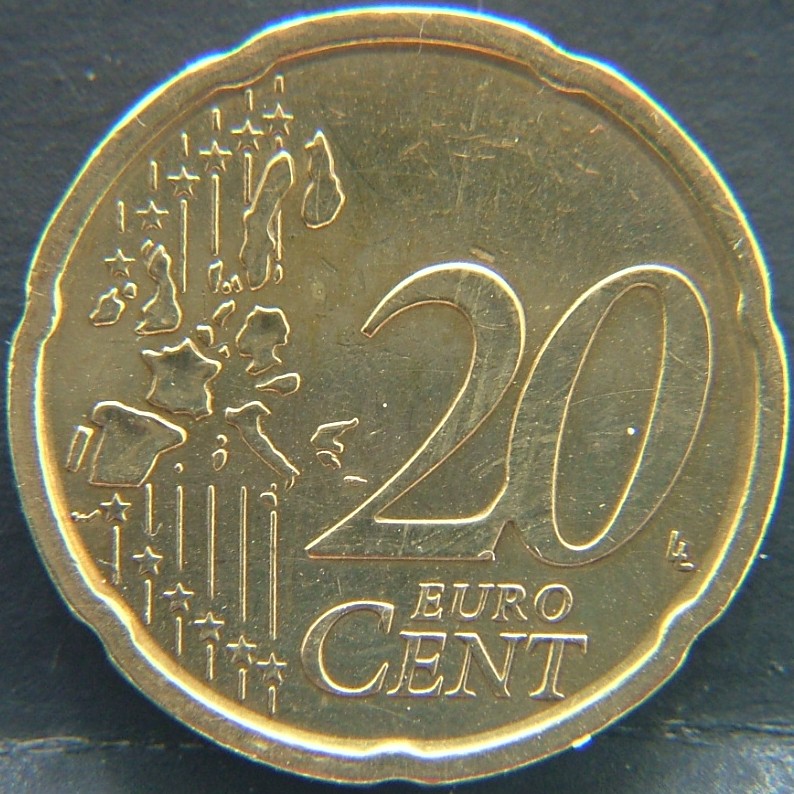 Additional view 1 of 🇪🇸 SPAIN – From Peseta to Euro 20 Cent 1999 coin