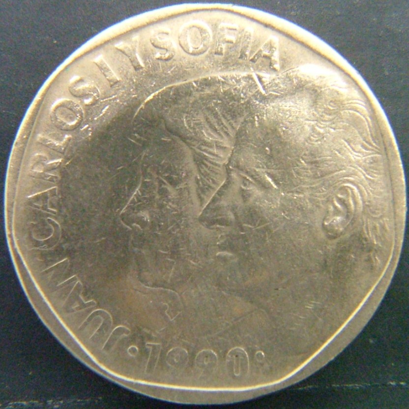 Back side of 🇪🇸 SPAIN – From Peseta to Euro 500 Pesetas 1990 coin