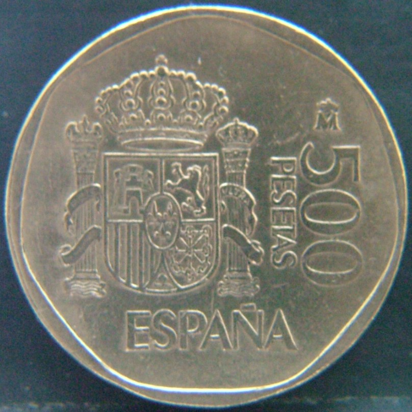 Additional view 1 of 🇪🇸 SPAIN – From Peseta to Euro 500 Pesetas 1990 coin
