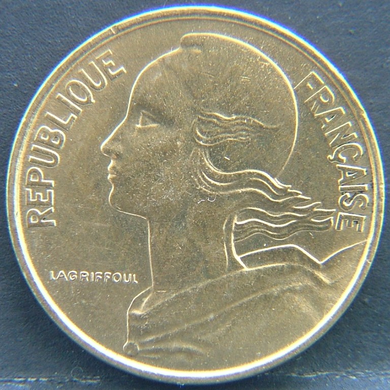 Front side of 🇫🇷 FRANCE 10 Centimes 1963 coin