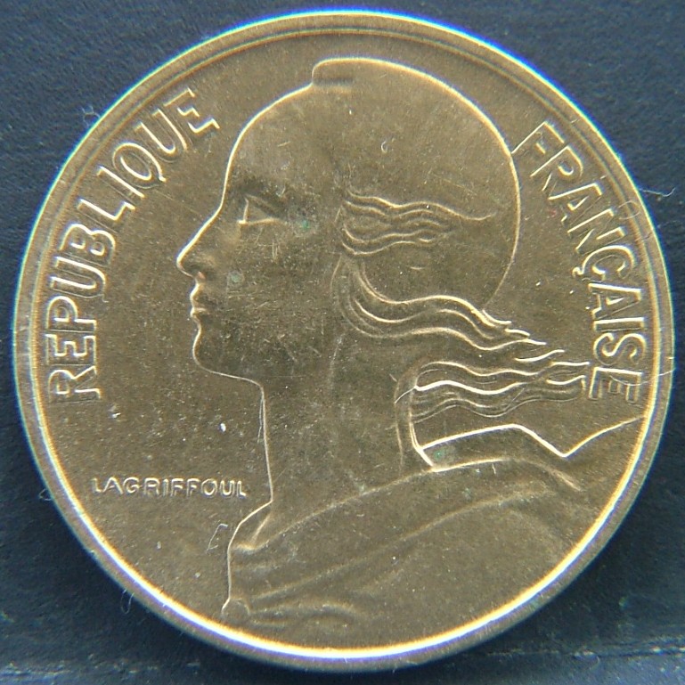 Front side of 🇫🇷 FRANCE 10 Centimes 1964 coin