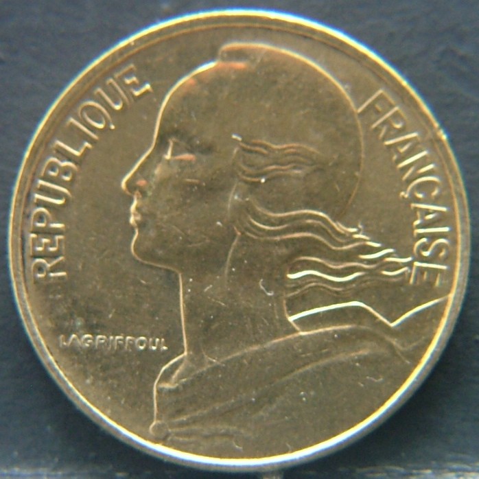 Front side of 🇫🇷 FRANCE 10 Centimes 1978 coin