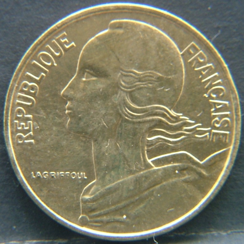 Front side of 🇫🇷 FRANCE 10 Centimes 1979 coin