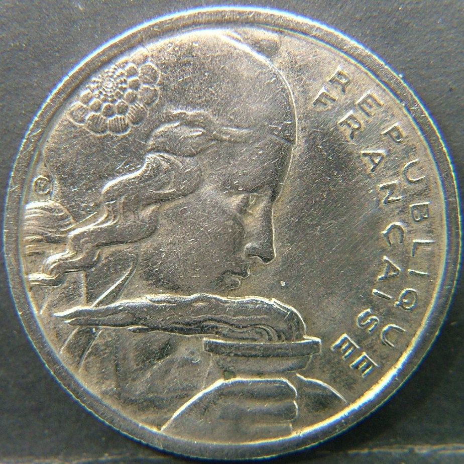 Back side of 🇫🇷 FRANCE 100 Francs 1956 coin