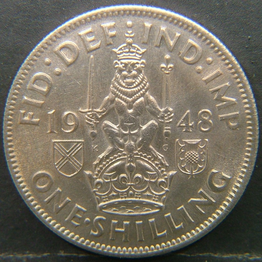 Additional view 2 of 🇬🇧 United Kingdom – Monarchs and Milestones 1 Shilling Scot 1948 coin