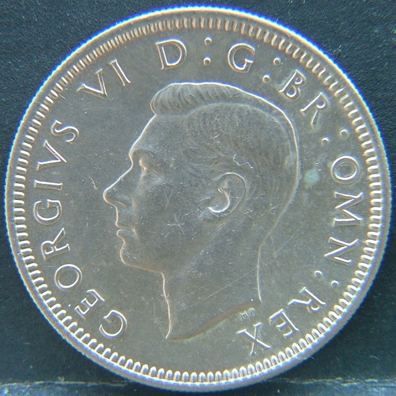 Back side of 🇬🇧 United Kingdom – Monarchs and Milestones 1 Shilling Eng 1951 coin