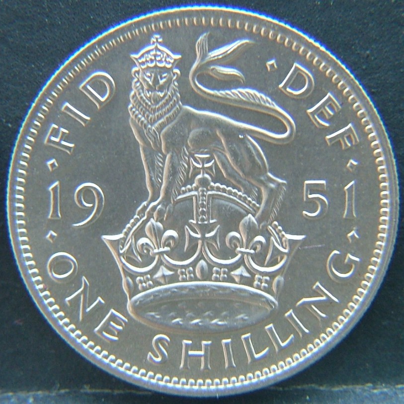 Additional view 2 of 🇬🇧 United Kingdom – Monarchs and Milestones 1 Shilling Eng 1951 coin